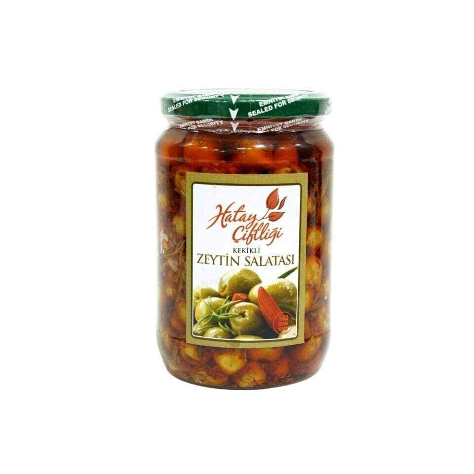 Kekikli Zeytin Salatası