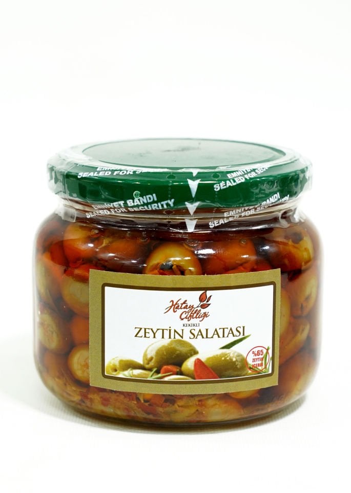 Kekikli Zeytin Salatası