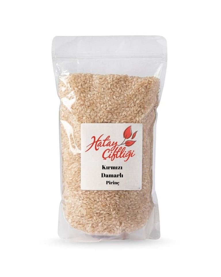 Kırmızı Damarlı Pirinç 1kg